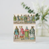 Carte Postale Robe anglo-saxonne (Debout devant)