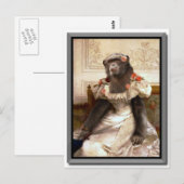 Carte Postale Robe Bouguereau de Chimp Cambaceres (Devant / Derrière)