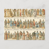 Carte Postale Robe civile historique (Devant)