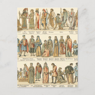 Carte Postale Robe civile historique