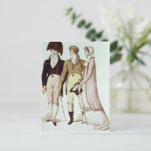 Carte Postale Robe complète et demi complète pour avril (Debout devant)