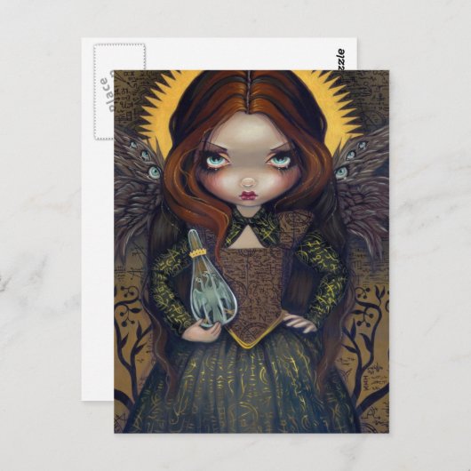 Carte postale "Robe d'Alchimie" (Devant / Derrière)