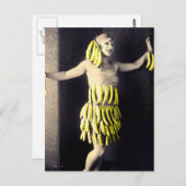 Carte Postale Robe de banane (Devant / Derrière)