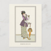 Carte Postale Robe de campagne Journal des Dames (Devant)