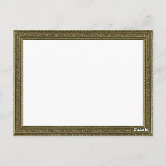 Carte Postale Robe de dîner Régence (Dos)