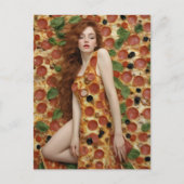 Carte Postale Robe De Pizza (Devant)