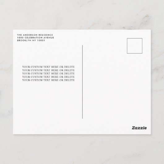 Carte Postale Robe en argent vert Sage Quinceañera Enregistrer l (Dos)