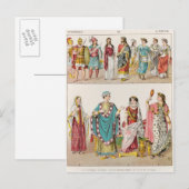 Carte Postale Robe étrusque (Devant / Derrière)