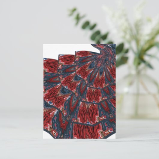 Carte Postale Robe flamenco (Debout devant)