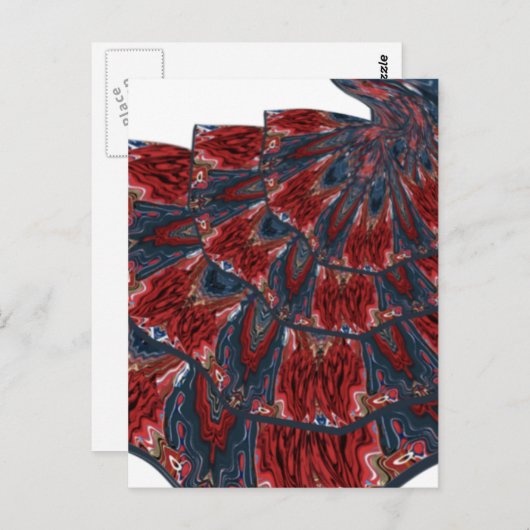 Carte Postale Robe flamenco (Devant / Derrière)