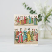 Carte Postale Robe italienne (Debout devant)