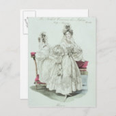 Carte Postale Robe mariage, Salons de Courrier "Le Follet" (Devant / Derrière)