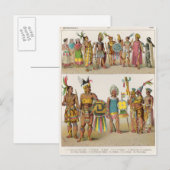 Carte Postale Robe mexicaine (Devant / Derrière)