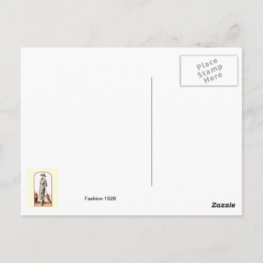 Carte Postale Robe parfaite pour une soirée parfaite (Dos)