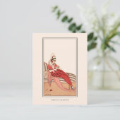 Carte Postale Robe Rouffée Wegener Français Nouveau Mode (Debout devant)