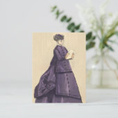 Carte Postale Robe victorienne (Debout devant)