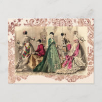 Robe Victorienne Avec Bow Rose