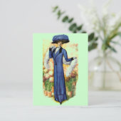 Carte Postale Robe vintage (Debout devant)