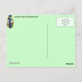 Carte Postale Robe vintage (Dos)