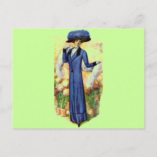 Carte Postale Robe vintage (Devant)