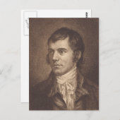 Carte Postale Robert Burns (Devant / Derrière)