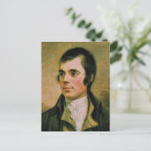 Carte Postale Robert Burns fête la nuit de Burn (Debout devant)