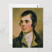 Carte Postale Robert Burns fête la nuit de Burn (Devant / Derrière)