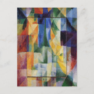 Carte Postale Robert Delaunay - Fenêtres simultanées sur la vill