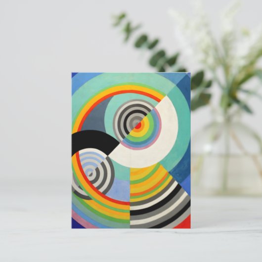 Carte Postale Robert Delaunay - Rythme n° 3 (Debout devant)