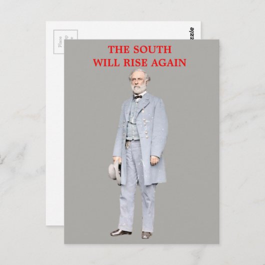 CARTE POSTALE ROBERT E. LEE (Devant / Derrière)