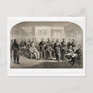 Carte Postale Robert E. Lee se rend à Ulysses S. Subvention