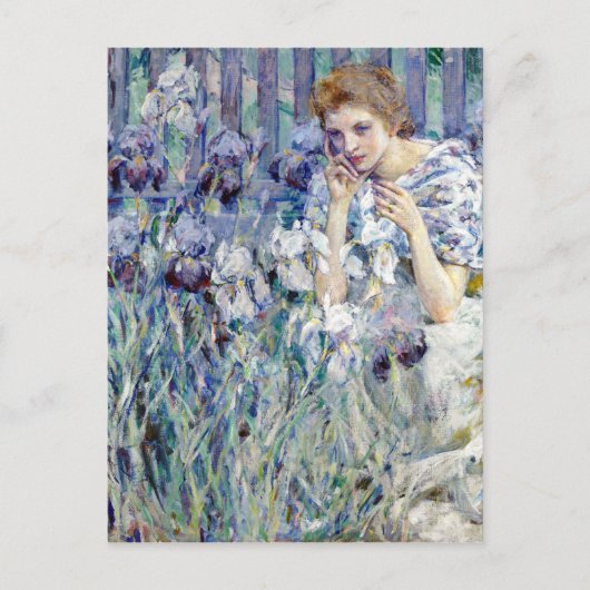 Carte Postale Robert Lewis Reid Fleur de Lis (Devant)