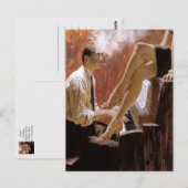 Carte Postale Robert McGinnis Me Meurtre Pour La Couverture De L (Devant / Derrière)