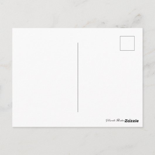 Carte Postale Robert Morris (Dos)