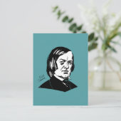 Carte Postale Robert Schumann (Debout devant)