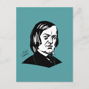 Carte Postale Robert Schumann