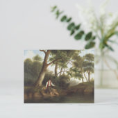 Carte Postale Robert Scott Duncanson - Man Fishing (Debout devant)