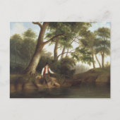 Carte Postale Robert Scott Duncanson - Man Fishing (Devant)