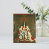 CARTE POSTALE ROBES DE CORONATION CHARLES II (Debout devant)