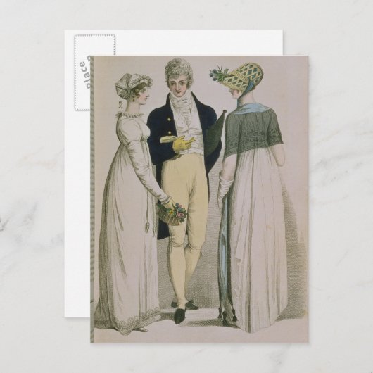 Carte Postale Robes du soir pour illustration (Devant / Derrière)