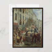 Carte Postale Robespierre et Saint-Just (Devant / Derrière)