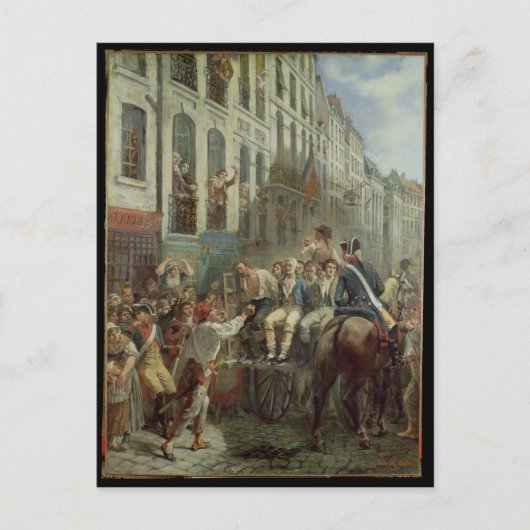 Carte Postale Robespierre et Saint-Just (Devant)