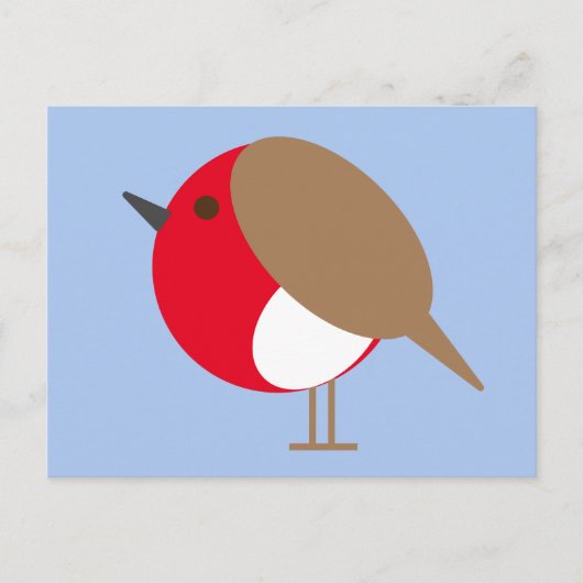 Carte postale Robin (Devant)