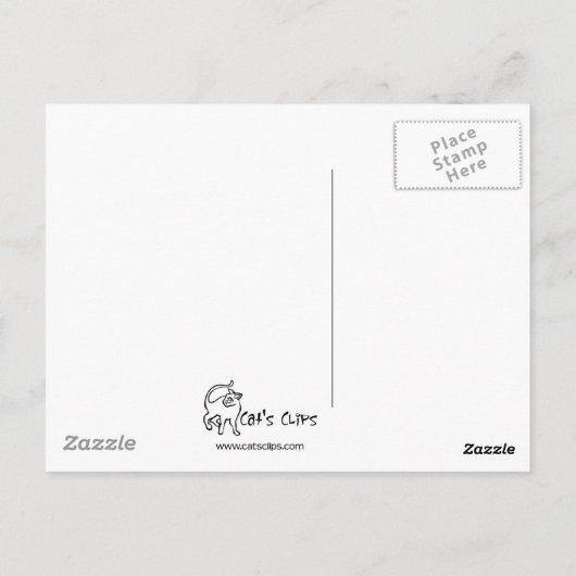 Carte Postale Robin Arbre (Dos)