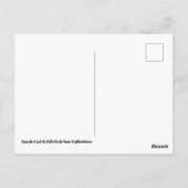 Carte postale - Robin de Noël (Dos)