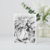 Carte Postale Robin des Bois et l'évêque (Debout devant)