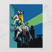 Carte Postale Robin Et Batman Grimpent (Devant)