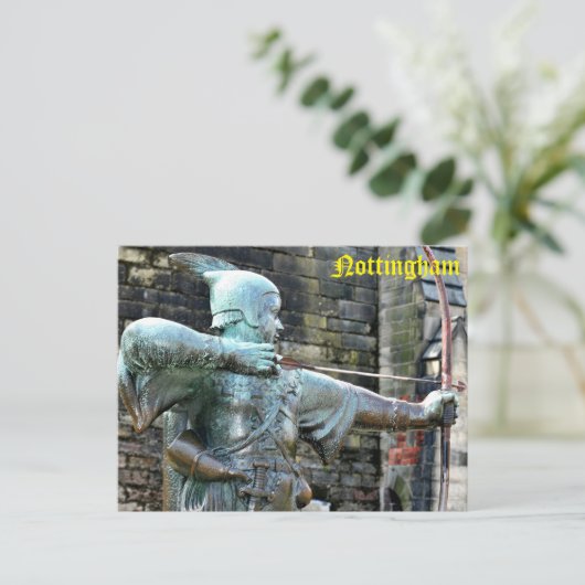 Carte Postale Robin Hood (Debout devant)