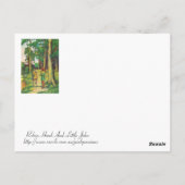 Carte Postale Robin Hood Et Little John (Dos)