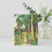 Carte Postale Robin Hood Et Little John (Debout devant)